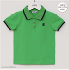 Футболка-поло, цвет: зеленый, артикул: WNX TS 1-15446/зеленый