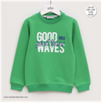 Свитшот, цвет: зеленый, артикул: WNX TS 1-16142/зеленый