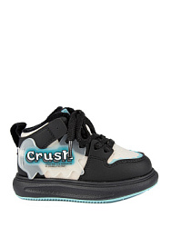 Кроссовки, цвет: черный-бежевый, артикул: 71498у-2