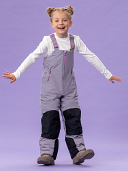 Полукомбинезон зимний, цвет: серый, артикул: OKGCP15-91