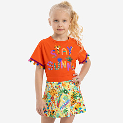 Юбка, цвет: желтый, артикул: JKGCS05-OH