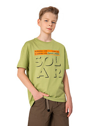 Футболка, цвет: салатовый, артикул: NJBCT14-G2