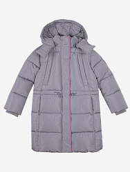 Куртка зимняя, цвет: серый, артикул: OKGCK17-91