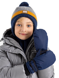 Варежки, цвет: синий, артикул: GLV007-Z4