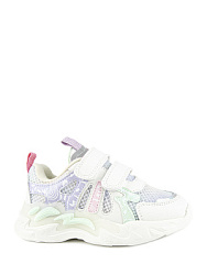 Кроссовки, цвет: белый-сиреневый, артикул: 71450н-1