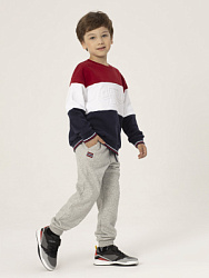 Брюки трикотажные, цвет: серый, артикул: OKBCP08-93