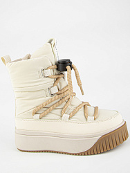 Сапоги, цвет: бежевый, артикул: 1893д-2