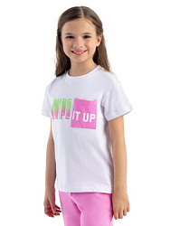 Футболка, цвет: белый, артикул: LKGCT23-00