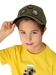 Бейсболка, цвет: хаки, артикул: BCAP-2003-MU