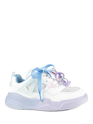Кроссовки, цвет: голубой-сиреневый, артикул: 72854н-2