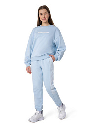 Брюки трикотажные, цвет: голубой, артикул: NJGCP05-Z2