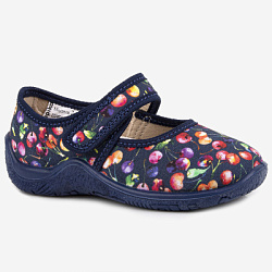 Тапочки, цвет: т.синий, артикул: 22245ф-49