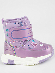 Сапоги, цвет: сиреневый, артикул: 1882д-3