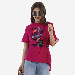 Футболка, цвет: фуксия, артикул: JJGCT03-X2