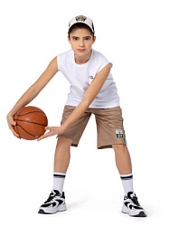 Шорты, цвет: бежевый, артикул: NJBCH11-T1