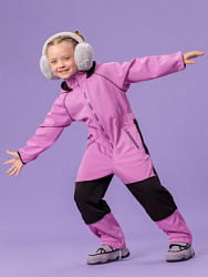 Комбинезон демисезонный, софтшелл, цвет: лиловый, артикул: OKGCZ06-LB