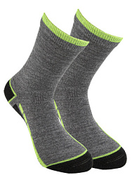 Носки шерстяные, цвет: серый, артикул: BWSC-3002-AO