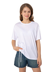 Футболка, цвет: белый, артикул: NJGCT18-00