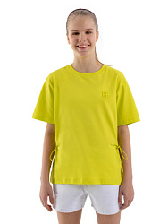 Футболка, цвет: лайм, артикул: LJGCT09-61