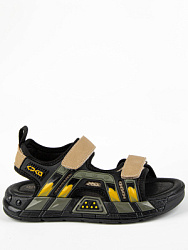 Сандалии, цвет: черный, артикул: 33934п-1