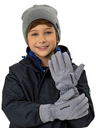 Перчатки софтшелл, цвет: серый, артикул: GLV003-93