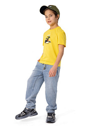 Брюки джинсовые, цвет: синий, артикул: NKBCP06-Z3