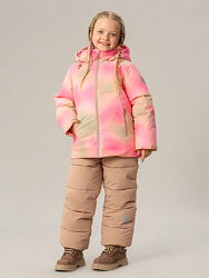 Куртка зимняя, цвет: розовый, артикул: OKGCK21-80