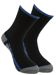 Носки шерстяные, цвет: черный, артикул: BWSC-3002-BM