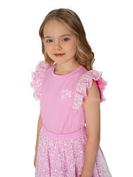 Футболка, цвет: розовый, артикул: NKGCT01-80