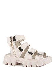 Сандалии, цвет: бежевый, артикул: 34549п-2