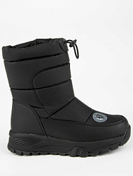 Сапоги, цвет: черный, артикул: 1913д-1