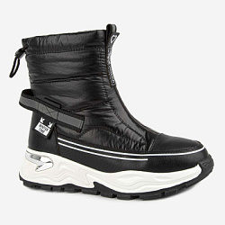 Сапоги, цвет: черный, артикул: 1460д-3