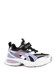 Кроссовки, цвет: черный-сиреневый, артикул: 731078-1