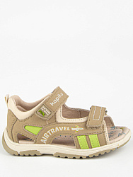 Сандалии, цвет: тёмно-бежевый, артикул: 31877к-3