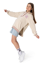 Толстовка, цвет: бежевый, артикул: NJGCJ05-T0