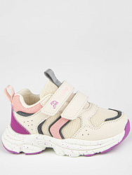 Кроссовки, цвет: бежевый-розовый, артикул: 71555-2