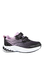 Кроссовки, цвет: черный-розовый, артикул: 731115с-1