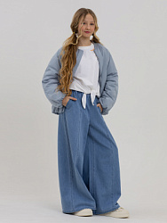 Куртка демисезонная, цвет: голубой, артикул: PJGCK09-Z1