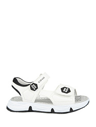 Сандалии, цвет: белый, артикул: 33909п-1