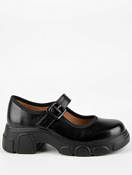 Туфли, цвет: черный, артикул: 231175п-1