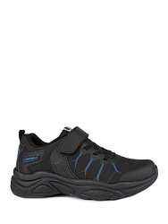 Кроссовки, цвет: черный-синий, артикул: 74827с-2