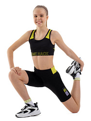 Леггинсы, цвет: черный, артикул: LJGCG02-99