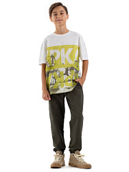 Брюки, цвет: оливковый, артикул: LJBCP06-64