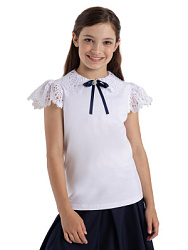 Блузка, цвет: кремовый, артикул: KJGCB03-01