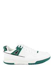 Кроссовки, цвет: белый-зелёный, артикул: 74892-2