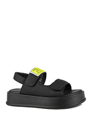 Сандалии, цвет: черный, артикул: 33817п-1