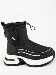 Сапоги, цвет: черный, артикул: 1898д-1