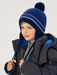 Шапка, цвет: синий, артикул: BHAT-3004-MM