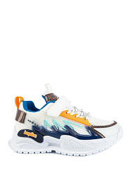 Кроссовки, цвет: белый-синий, артикул: 721018-2