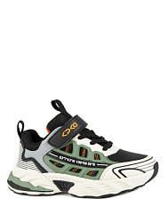 Кроссовки, цвет: черный-хаки, артикул: 731100-1